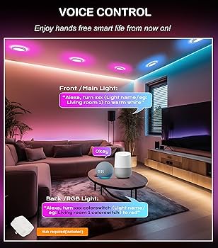 CLOUDY BAY [6 Pack] 4 Inch Smart LED Recessed Ceiling Light